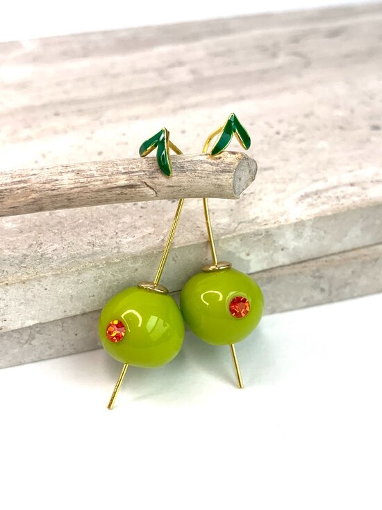Anthropologie Jewelry - NEW ~ Anthropologie Olive Drop Earrings